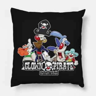 The Clown Pirate Adventures Pillow