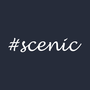 Scenic Word - Hashtag Design T-Shirt