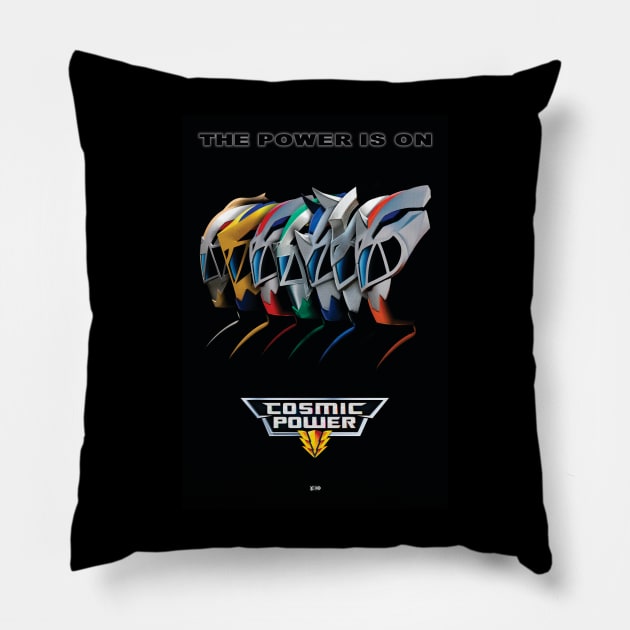 The Power Is On - Poster Pillow by Xeo Shop