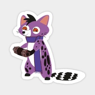 Genet Gentleman Purple Magnet