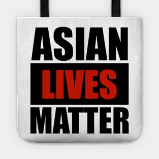 asian lives matter Tote