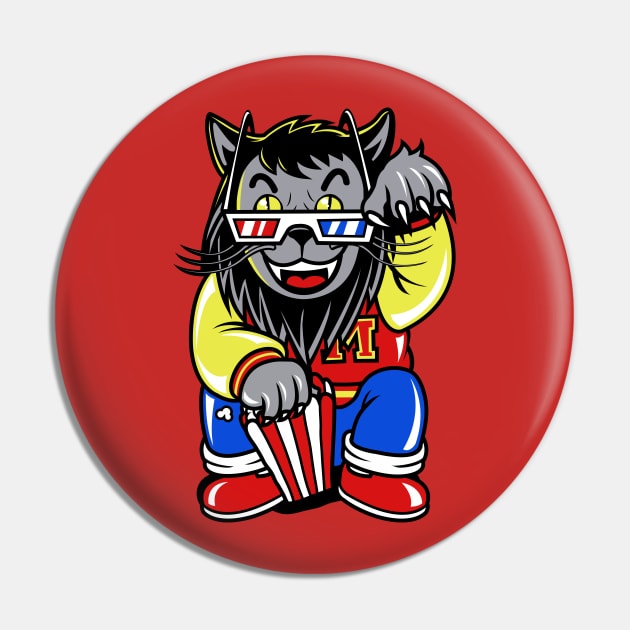 Bad Cat Pin by byhq