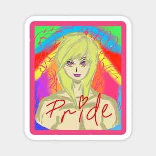 New Trendy Gay Pride Statement Magnet