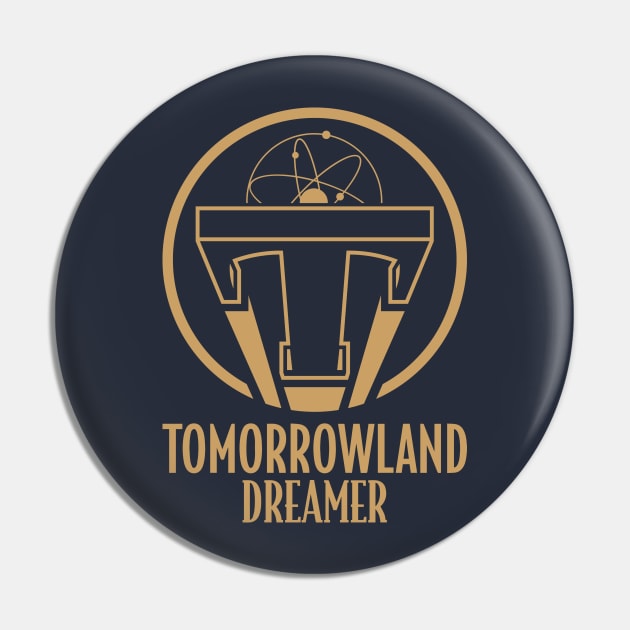 Tomorrowland Dreamer Pin by seriefanatic