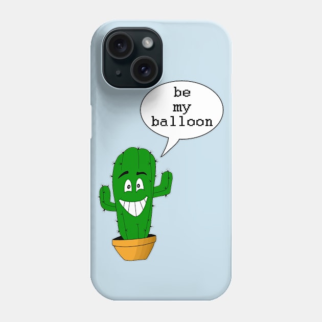 Happy cactus Phone Case by DarkoRikalo86