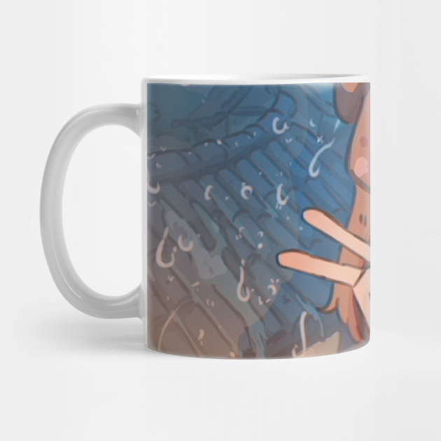 Rainy Day Rain Mug Teepublic Rainy Day Rain Mug Teepublic