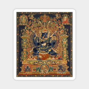 The Deity Vajrabhairava, Tantric Form of the Bodhisattva Manjushri Magnet