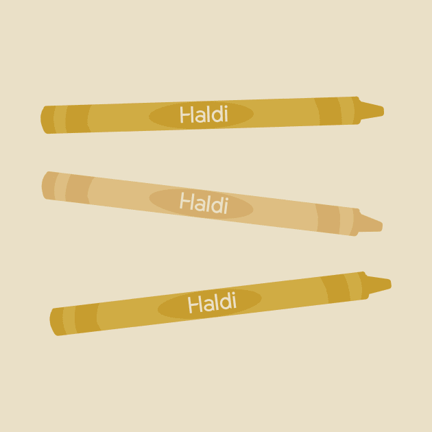 Yellow Haldi Crayons by LochNestFarm