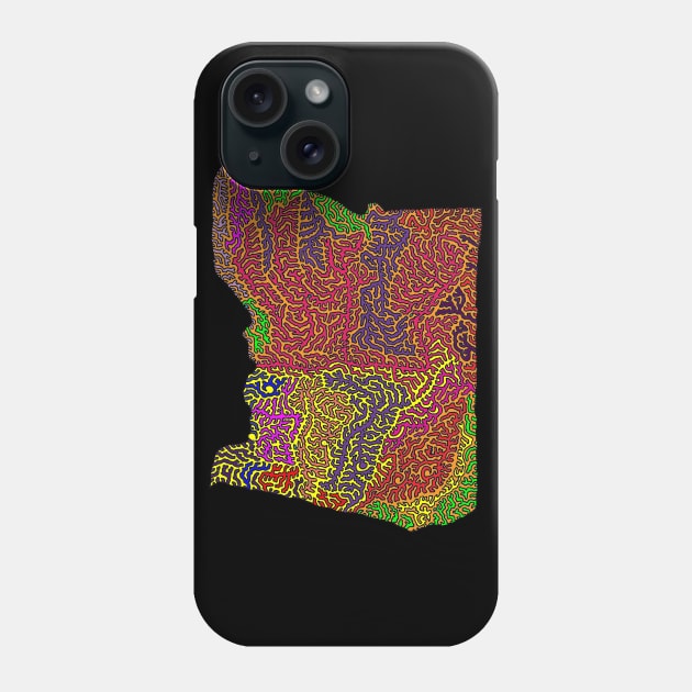 State of Oregon - Pop Art Style Phone Case by NightserFineArts