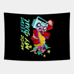 Party loving Monster Tapestry