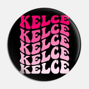 Vintage Kelce First Name Boy Kids Personalized Girl 70's Pin