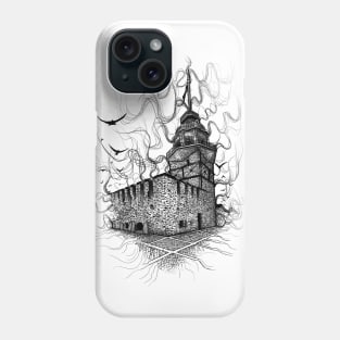 istanbul maiden tower Phone Case