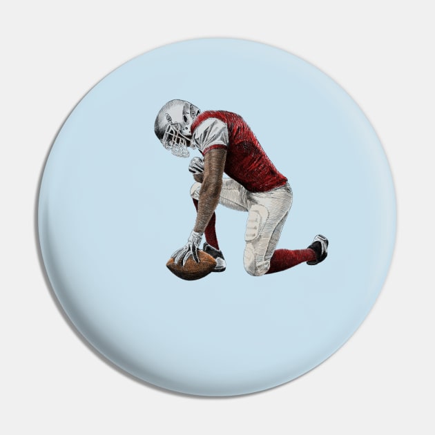 American football Pin by sibosssr