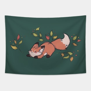 Autumn Fox Tapestry