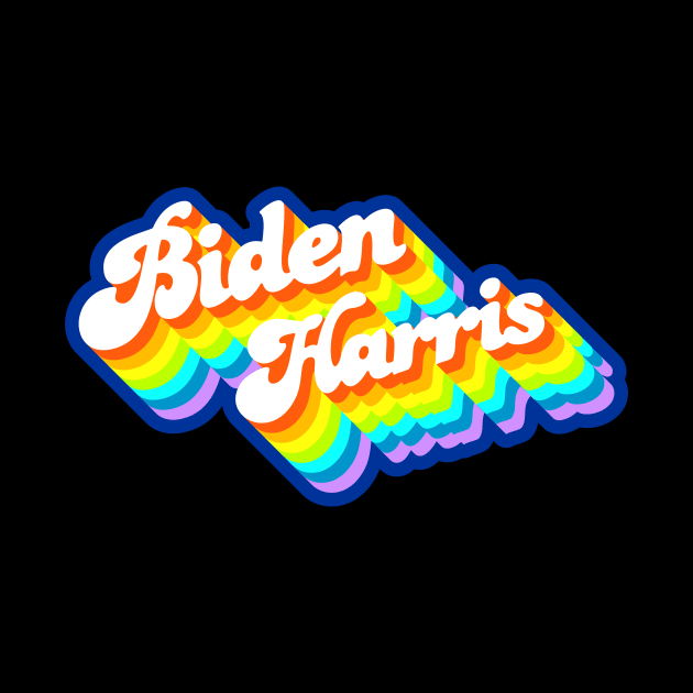 Biden Harris Rainbow by Jennifer