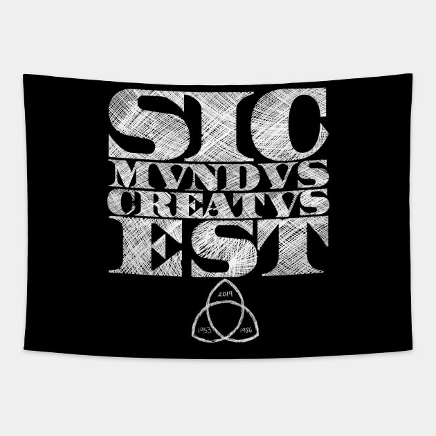 Sic Mundus Tapestry by absolemstudio