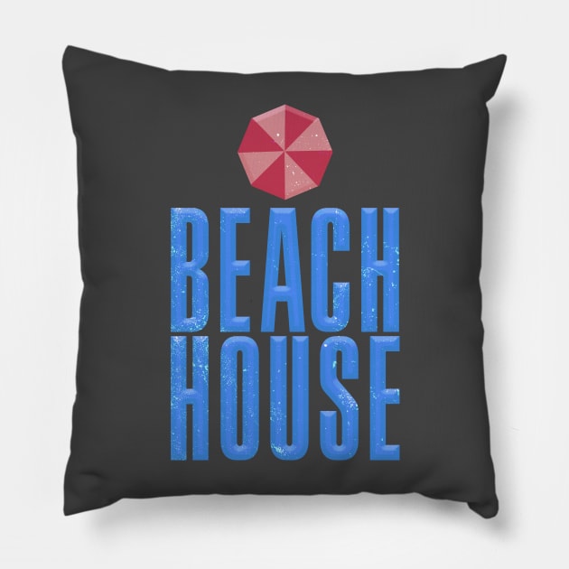 Beach House Fanart Pillow by Wave Of Mutilation