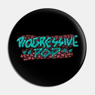 Progressive pop vintage Pin