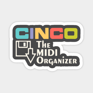 Cinco The MIDI Organizer Magnet