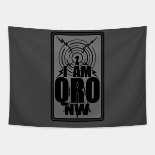 I Am QRO Nw - Ham Radio Tapestry
