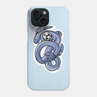 Blue Dragon Soccer Phone Case