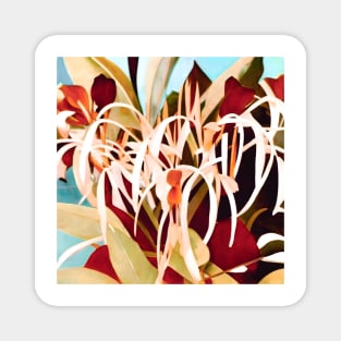 Spider Lily Magnet