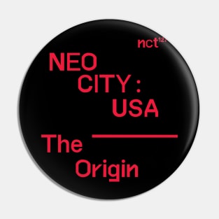 NCT 127 Neo City USA The Origin Pin