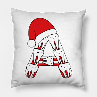 Letter A (Happimola Christmas Alphabet) Pillow