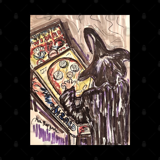 Wizard Pinball by TheArtQueenOfMichigan 