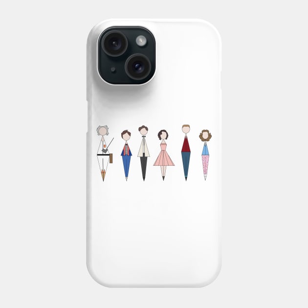 Back to the Future Phone Case by Faceless Favorites 