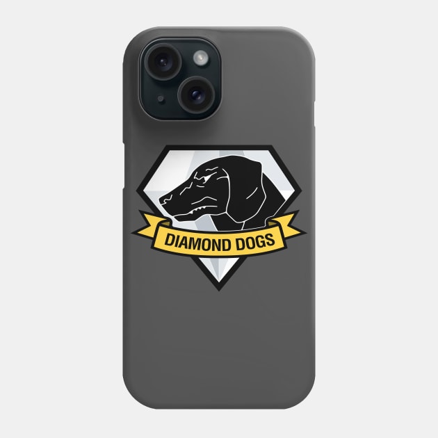 DIAMOND DOGS Phone Case by kaliyuga