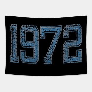 1972 Vintage Year Design Clothing Tapestry