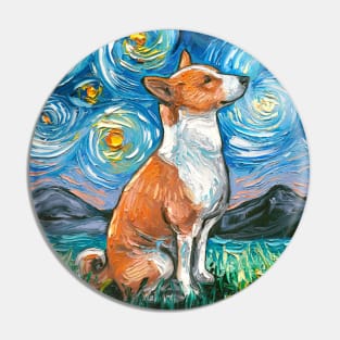 Basenji Night Pin