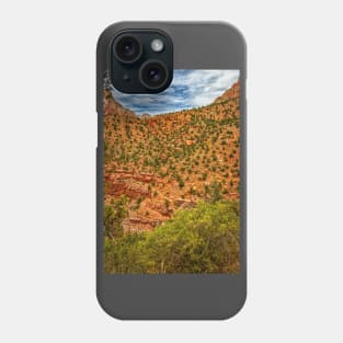 Watchman Trail View, Zion National Park Phone Case