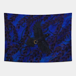 Raven Riddles Tapestry