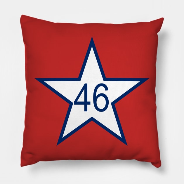 First State Flag of Oklahoma 46th State Pillow by Yesteeyear