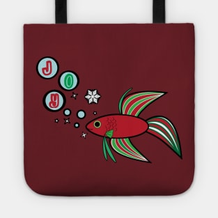 Christmas Betta Fish: JOY Tote