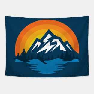 The Mountains Tapestry