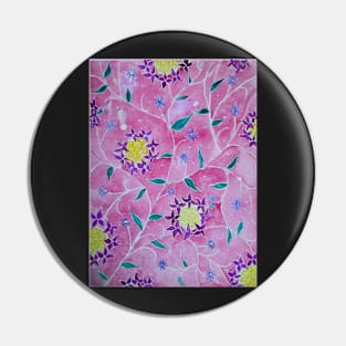 Flower Pattern Pin