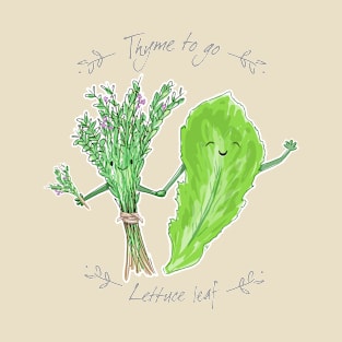 Thyme to Go, Lettuce Leaf T-Shirt