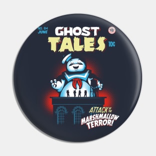 Marshmallow Terror Pin