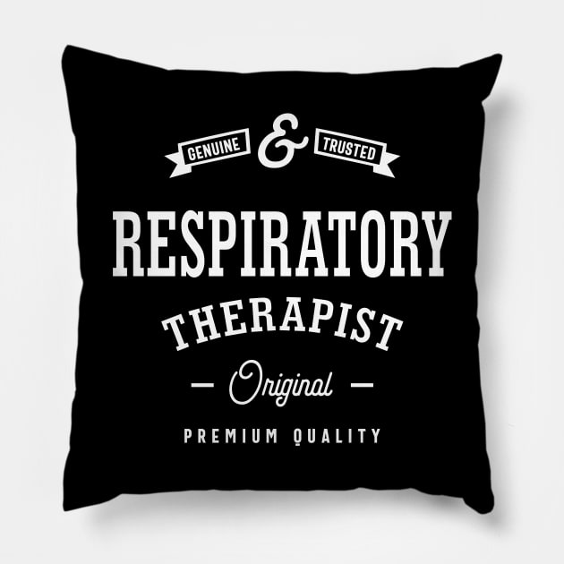 Respiratory Therapist Pillow by cidolopez