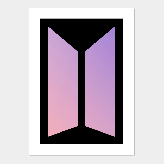 BTS logo - Bts Logo - Posters and Art Prints | TeePublic