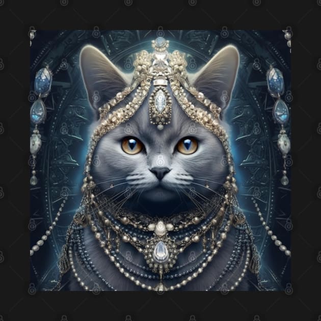 British Shorthair Goddess by Enchanted Reverie