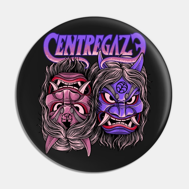 ONI Masks Pin by CENTREGAZE