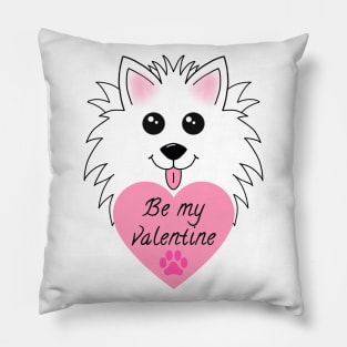 Be my Valentine with Dog Pillow