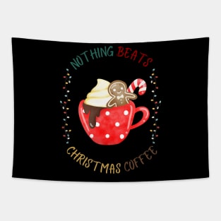 Nothing Beats Christmas Coffee! Tapestry