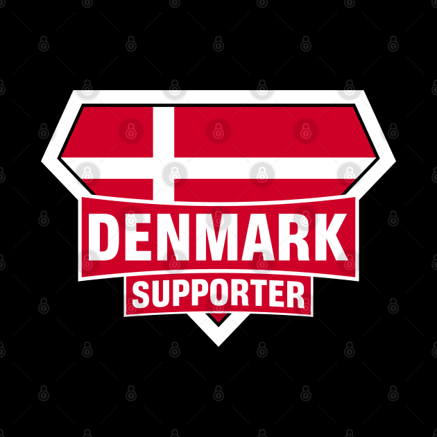 Denmark Super Flag Supporter by ASUPERSTORE