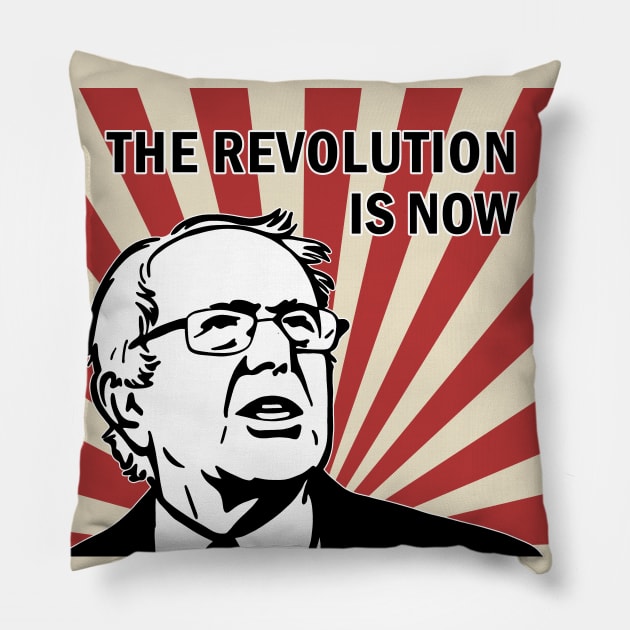 Barnie Sanders Pillow by valentinahramov