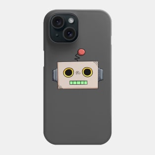 Cardboard robot Phone Case